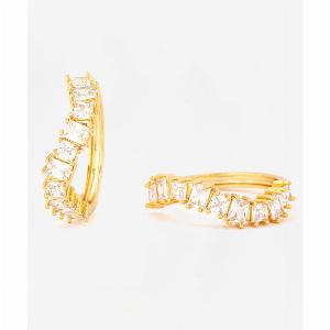 Enjoy 20 Discount on Nami Gold Stone Wave Earrings Today