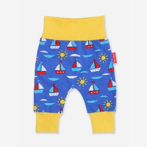 Organic Boat Print Yoga Pants  1218m  86cm