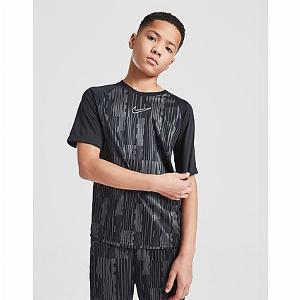 Nike Academy All Over Print TShirt Junior  Black