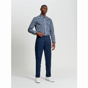 Get 20 Off Long Sleeve Geometric Pattern Shirt in Size M