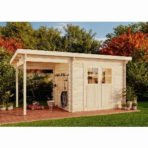 Abri de jardin Corfou avec toit extensible prix réduit à 1599 