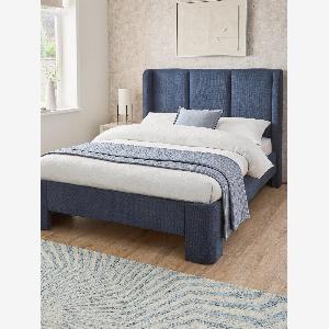 Enjoy 21 Discount on Stylish Azure Double Bed for Elegant Bedrooms