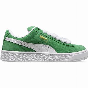 Puma Suede  Sneakers Enfant  Vert  Pointure 36  Cuir suédé