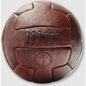 Retro Brown Leather T Soccer Ball Now 85 Save 6 from 90