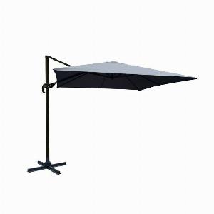 Freeport Park Carlo 33m Cantilever Parasol Black Durable Outdoor Shade
