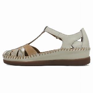 Pikolinos Cadaques W8K0705 Leather Womens Comfort Sandals  Nata  SizeUK 665