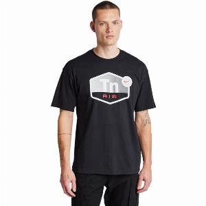 Nike Tuned Homme  TShirts Noir  Taille S  Jersey de coton