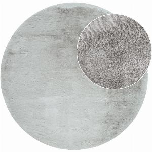 Tapis rond Solina gris 80 cm prix réduit de 3390  à 3190 