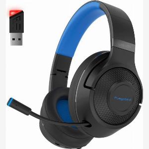 Fuegobird UG01 24GHz Drahtloses GamingHeadset  BluetoothKopfhörer  Multiplattform  Geeignet für PS4PS5 Nintendo Switch  Schwarz Blau
