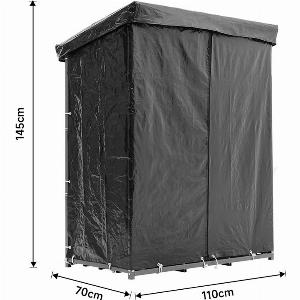 70cm Deep Metal Garden Firewood Rack Shed Now 7599 Save 13