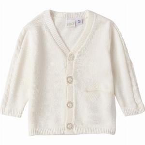 iDo cardigan neonato panna