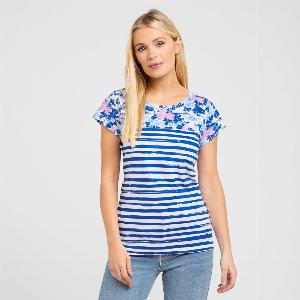 Peter Storm Womens Patsy Short Sleeved Tee  Blue BLUE
