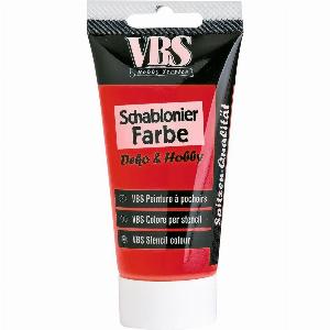 VBS Schablonierfarbe 75 ml  Laubgrün