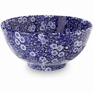 Blue Calico Medium Footed Sugar Bowl 205cm8