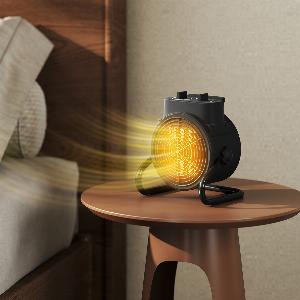 Save 71 on the HOMCOM 2000W Portable Ceramic Electric Heater  Black
