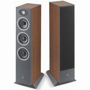 Focal Theva N2 Compact Floor Standing Speakers Pair Dark Wood