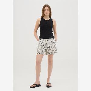 OVS schwarzes Baumwolltop mit Knöpfen für Damen Größe 40 jetzt 398