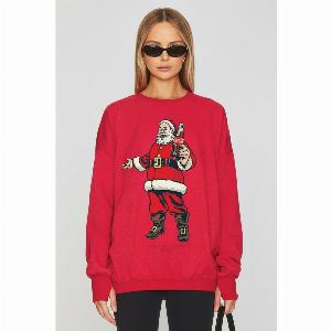 The Laundry Room CocaCola Santas Here Jumper Size M Colour Red