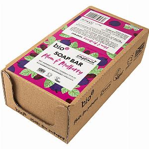 BioD Boîte Savon Solide aux Prune  Mûre 6 pcs