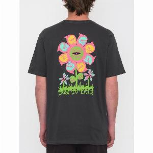 Volcom Tshirt Flower Budz  STEALTH