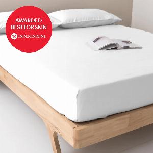 100 Organic Bamboo Flat Bed Sheets