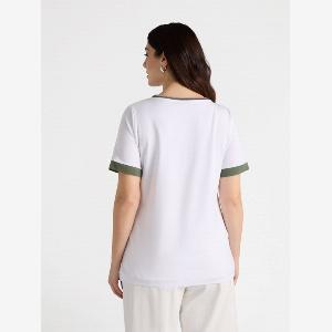 Fiorella Rubino  Tshirt Bianca Donna XS 4446 IT ora a 2730