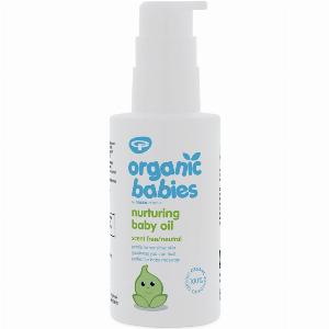 Green People Organic Babies Scent Free Baby Oil 100ml