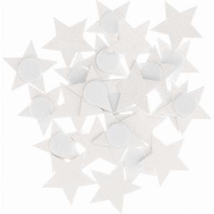 40 Rabatt auf 24 weiße Holzsterne 20x19mm zum Basteln
