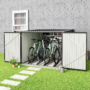 195CM W Waterproof Steel Garden Shed for Bikes Now 24999 Save 4