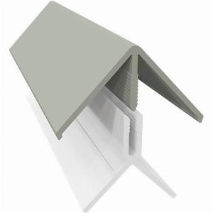 Weatherboard Cladding Two Part External Corner  Misty Grey