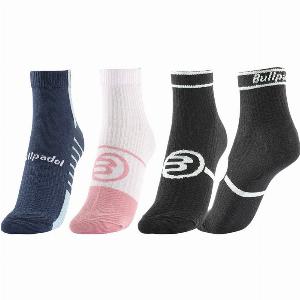 BULLPADEL BP256 Mujer  Pack 3 Calcetines