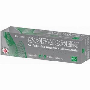Sofargen Crema 1 Sulfadiazina Ustioni 30g