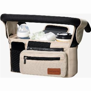 Économisez 14 Organisateur Momcozy pour poussette Portegobelet kaki