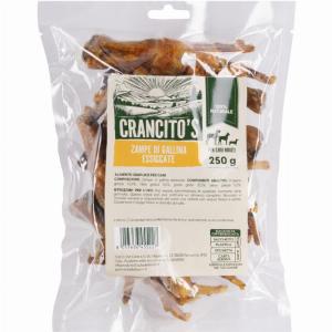 Crancitos Snack naturale per cani adulti Zampe di Gallina  250 gr  1 ORDINE scegli lo sconto BZR5  BZR20  200 punti fedeltà