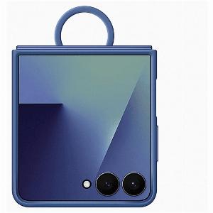 SAMSUNG Ring Case Silicone COVER per Galaxy ZFlip7 Blu