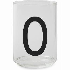Design Letters Personal Drinking Glass O 1 pcs