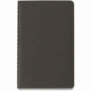 50 Customized Moleskine Cahier Ruled Pocket Journal  Black  FSC