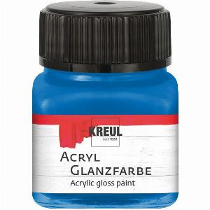 KREUL Acryl Glanzfarbe 20 ml  Blau