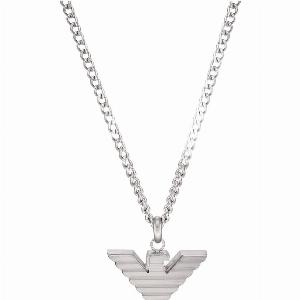 Emporio Armani Stainless Steel with Polished Finish Pendant Necklace EGS2916040