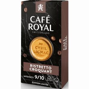 Café royal de Cyril Lignac  un ristretto croustillant