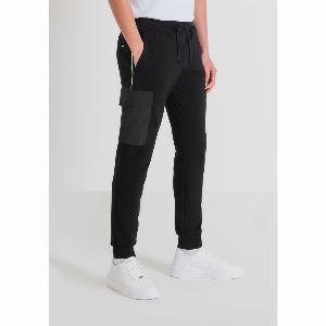 Pantaloni in felpa misto cotone con tasche laterali ora a 5160