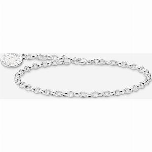 THOMAS SABO Silver White Cold Enamel 13cm Charm Bracelet X20880072113