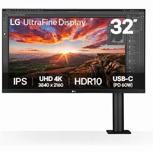 LG Moniteur 4K Ergo UltraFine 32 IPS 169e Résolution UHD 4K 3840 x 2160 32UN880KB