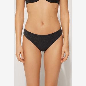 Tezenis Bas de Maillot Classique Sparkling Diva Femme Noir Taille M