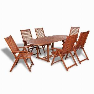 Dakota Fields Hines 6 Seater Dining Set Durable and Stylish Outdoor Dining