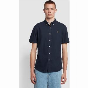 Get 20 Discount on Navy Brewer Short Sleeve Oxford Shirt