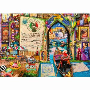 Puzzle Life is an Open Book Venice Bluebird Puzzle