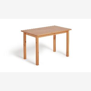 Ashdon Solid Pine 4 Seater Dining Table Oak Stain Kitchen Furniture