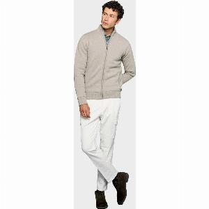 Maglia in lana e cashmere imbottita