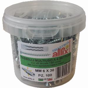 Scatola con 100 viti e tasselli 6x30mm ora a 750 sconto 25